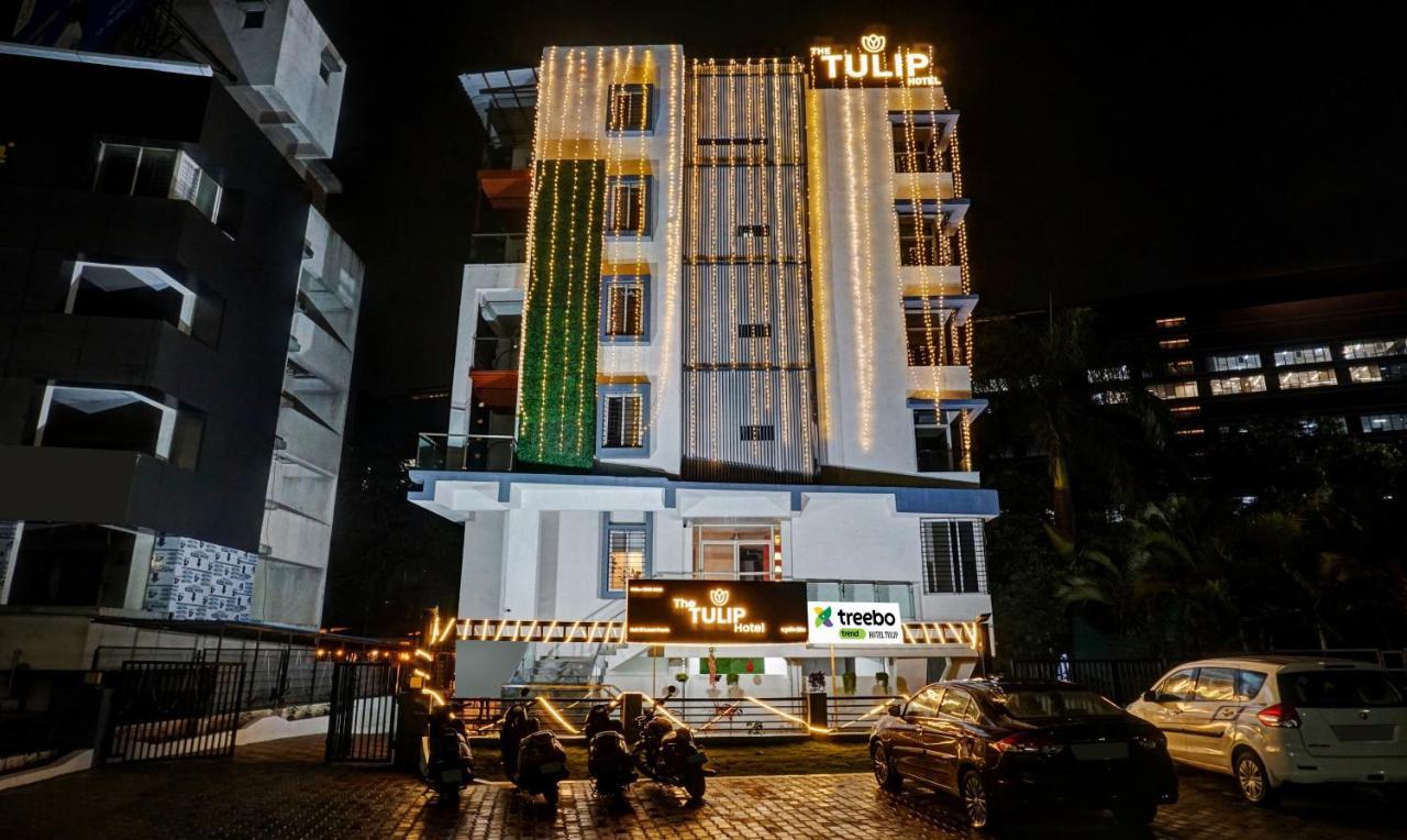 Treebo Tulip Hotel ปูเน่ ภายนอก รูปภาพ